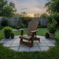 Poly-Luxe Royal Upright Reclining Muskoka Chair easiest to get in and out of (Large)