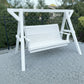 Poly-Luxe Family Porch Swing with Frame