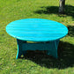Poly-Luxe Plastic Round Coffee Table