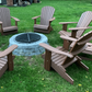 Poly-Luxe Plastic Royal Muskoka Chair