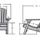 Poly-Luxe Plastic Classic Muskoka Chair