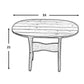 Oval Side Table