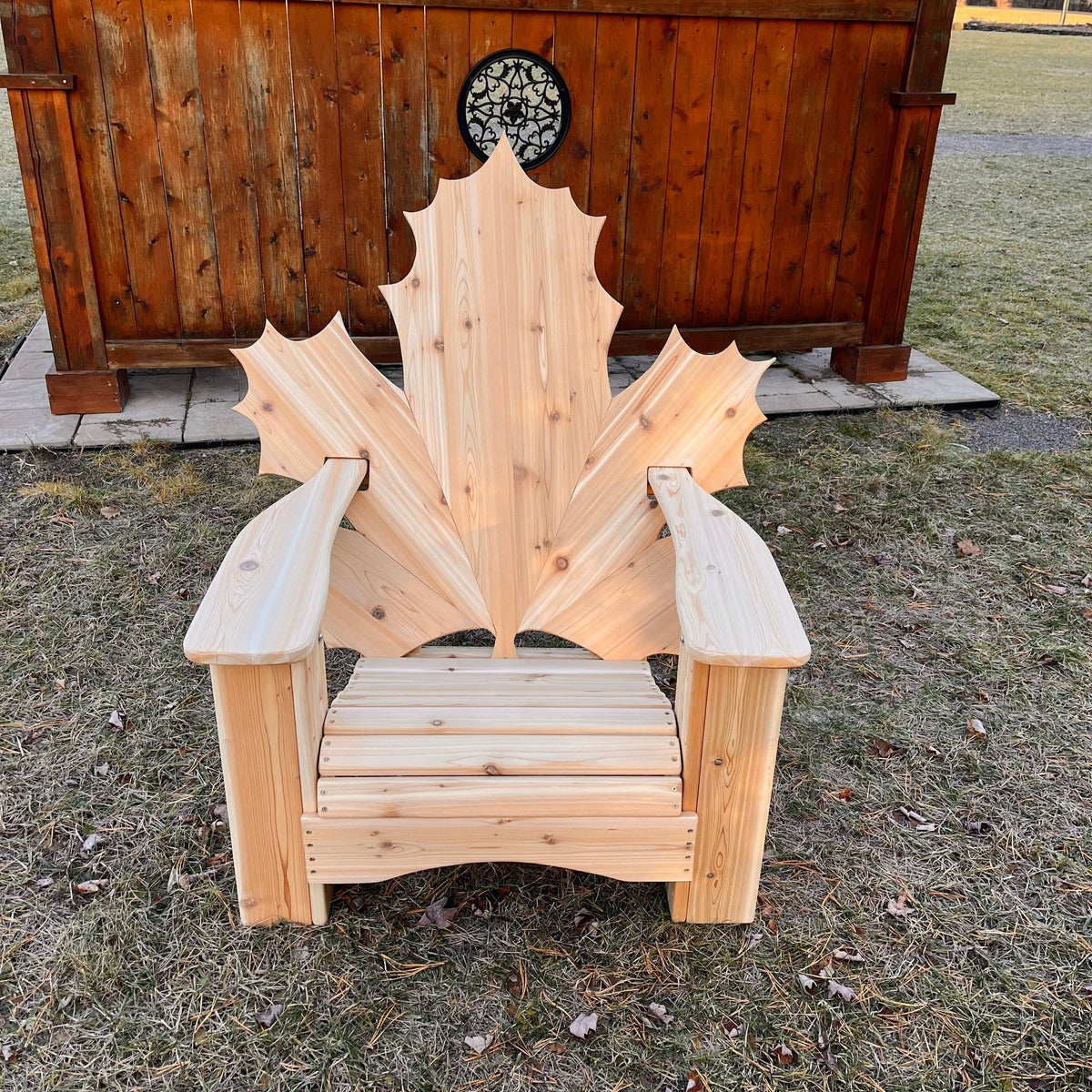 Maple Leaf Muskoka Chair – thebestmuskokachairs.ca