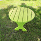 Poly-Luxe Plastic Round Side Table