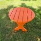 Poly-Luxe Plastic Round Side Table
