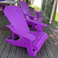 Poly-Luxe Plastic Reclining Muskoka Chair