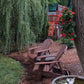 Oiled Brazilian Walnut Ipe  4-Position Adjustable Reclining Adirondack Chair