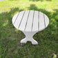 Poly-Luxe Plastic Round Side Table