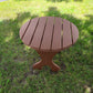 Poly-Luxe Plastic Round Side Table