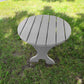 Poly-Luxe Plastic Round Side Table