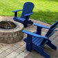 Poly-Luxe Plastic Royal Muskoka Chair